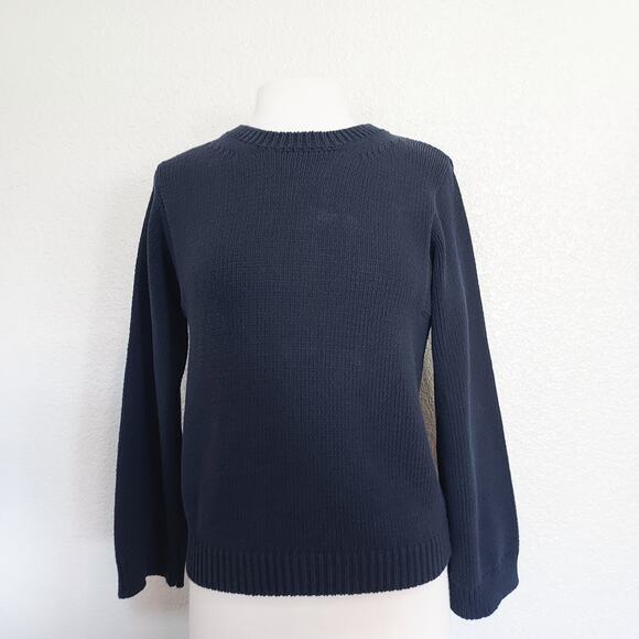 Sibel Saral Blue Knit Sweater Size XS - Picture 1 of 14